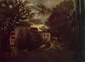 Camille Pissarro : The Mill at La Roche Goyon